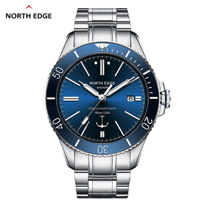 Reloj de Buceo ANCHOR con Esfera Esmaltada, Caja de Acero Inoxidable, Clásico y Lujoso para Hombre, Mecánico Automático, Resistente al Agua 30 Bar, con Brazalete - Product Image 1