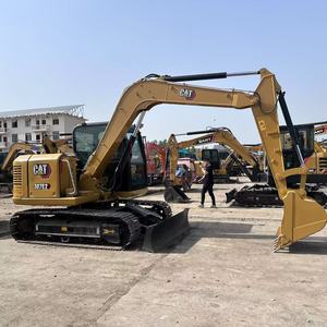 รถขุดตีนตะขาบ CAT 307E2 มือสองพร้อมเครื่องยนต์ CAT และใบมีดดันดิน มีสินค้าในสต็อก - Product Image 1
