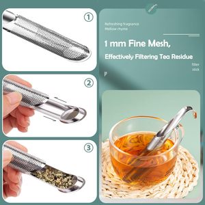 Stainless Steel Tea Infuser for Loose Leaf Herbs or Spice - Product Image 5