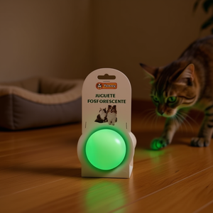 Tommy <b>Glow</b> <b>In</b> <b>Dark</b> <b>Ball</b> 9cm Pet Toy For Cats And <b>Dogs</b> - Product Image 3