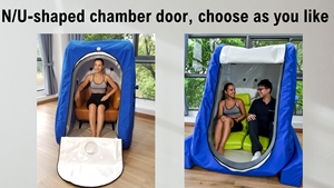 Chambre d'oxygénothérapie hyperbare Macy-Pan, vente en gros, chambre hyperbare souple, 1,4 Ata, Hbot doux, chambre hyperbare pour 2 personnes, type vertical - Product Image 5