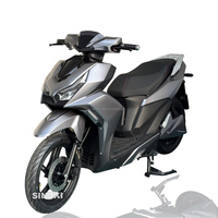 SINSKI Moto électrique à prix avantageux 72V 2000W pour adultes, moto électrique sportive à grande vitesse