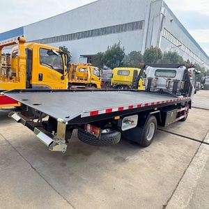High-quality Isuzu 4-ton Tow <b>Truck</b> Hydraulic <b>Flatbed</b> 4x2 LHD Small Road Rescue Vehicle - Product Image 5