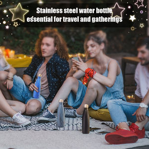 Bouteille d'eau/bière de sport à petite <span class=keywords><strong>bouche</strong></span> en acier inoxydable 750 de qualité alimentaire de 18/8 ml ne retient jamais les saveurs pour un goût propre Vente en gros - Product Image 6