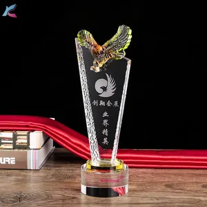 4730 K9 Trống Tùy Chỉnh Thủy Tinh Pha Lê Phoenix Trophy