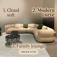 Ensemble de canapé-lit en tissu moderne Youtai avec pieds en bois et rembourrage en éponge pour salon