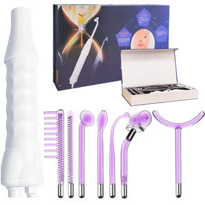 Varita de electroterapia <span class=keywords><strong>facial</strong></span> de alta frecuencia 7 en 1, palo terapéutico de mano para el cuidado de la piel - Product Image 4