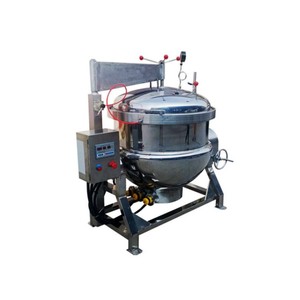 Casserole à lait industrielle à gaz, grande taille, autocuiseur pour 200, 300, 500, 700 litres - Product Image 5