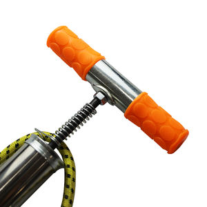 אופניים ניידים צמיג מתנפחים כף רגל מופעל מיני משאבת אוויר אופניים משאבת אוויר מדחס אוויר ראש משאבת מדחס אוויר - Product Image 3