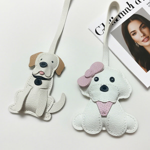 Llavero de piel sintética de perro, superventas, colgante para bolso de Bichón Labrador, regalo DIY para mujer y estudiantes - Product Image 5