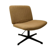 Chaise de loisirs en tissu au design moderne meubles de salon canapé pour la maison fauteuil à pieds en fer chaise d'appoint