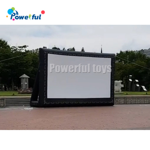 Fiesta al aire libre Patio trasero <span class=keywords><strong>Cine</strong></span> 30-500 personas 450cm x 350cm Proyección de pantalla de <span class=keywords><strong>cine</strong></span> inflable gigante - Product Image 2