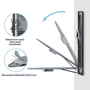 <span class=keywords><strong>Tabla</strong></span> <span class=keywords><strong>de</strong></span> <span class=keywords><strong>Planchar</strong></span> <span class=keywords><strong>de</strong></span> Acero al Carbono Resistente a Altas Temperaturas para Montar en la Pared, para Uso en Hoteles Detrás <span class=keywords><strong>de</strong></span> la Puerta - Product Image 2