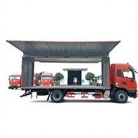 Nuevo Vehículo de Transporte de Combustible Diésel para Mercancías Peligrosas, Transmisión Manual, Estándar de Emisiones Euro 5, con Caja de Tipo Flying Wing
