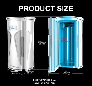 Lampes cosmétiques allemandes OEM/ODM Cosmosun, <span class=keywords><strong>solarium</strong></span> vertical professionnel pour bronzage et soin de la peau, pour usage commercial. - Product Image 6