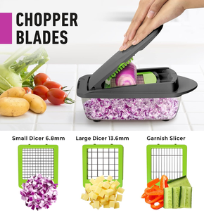 Hot Selling Kitchen Accessories Manual Mandoline Slicer Food Onion <strong>Cutter</strong> Veggie <strong>Dicer</strong> Multifunctional <strong>Vegetable</strong> Chopper - Product Image 4