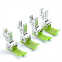 Pièces de machine à coudre JINZEN TVR TCL Pied presseur en plastique vert droit et gauche, broches haute et basse tension, accessoires de couture