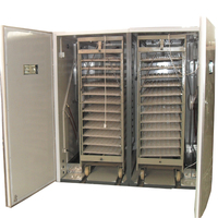 Nouvelle Vente Chaude Incubateur Industriel Automatique Grand Format 1056 Œufs pour l'Éclosion de Poulets, Canards, Oies, Cailles, Autruches 220V