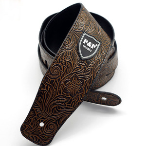 Correas de Guitarra de Moda de Cuero PU Repujado para Bajo, Guitarra Acústica y Eléctrica, Accesorios para Guitarra - Product Image 2