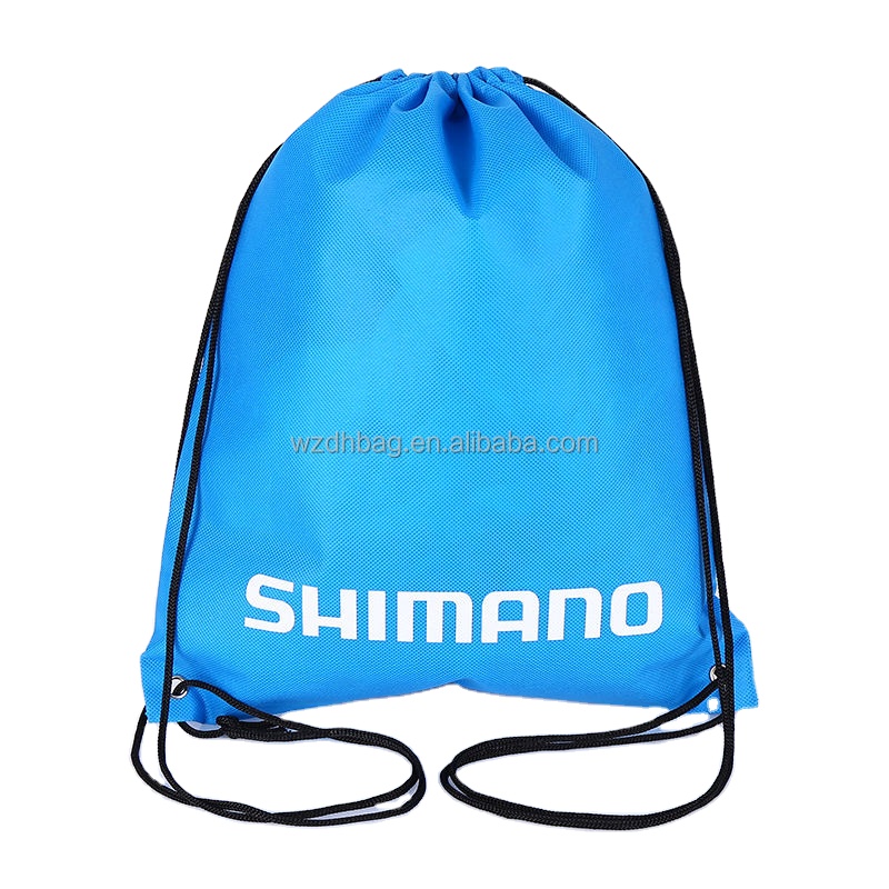 Reusable Hot Sale Custom Wholesale Non Woven Drawstring Backpack Bag Shopping Tote Bag Promotion