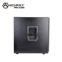Enceinte de basses active en bois Accuracy Pro Audio WI18AT-800W 18 pouces 18 pouces