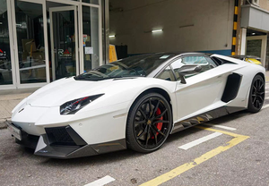 Nouveau kit carrosserie pour LP700, améliorations style NIVO, pare-chocs, jupes latérales, diffuseur, spoiler en fibre de carbone, auto-adhésif - Product Image 4