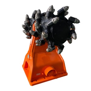 Coupe-tambour rotatif hydraulique pour excavatrice - Product Image 1
