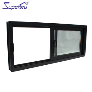 <span class=keywords><strong>Finestra</strong></span> Scorrevole in Vetro a Tre Pannelli con Motivo Orizzontale, Telaio in Alluminio Resistente agli Uragani - Product Image 2