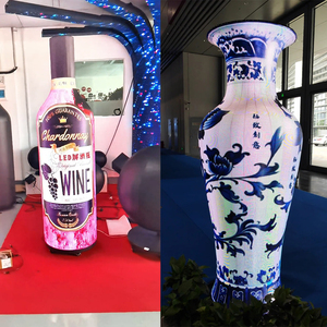 Schermo a LED sferico & cubo <span class=keywords><strong>Display</strong></span> unico creativo magico interno Lobby schermo bottiglia di vino e anello LED cubo <span class=keywords><strong>Display</strong></span> - Product Image 3