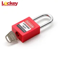 Master Lock Padlock Factory Safety Padlock Master Key Lock Steel Shackle 38mm Safety Lockout Tagout Padlock