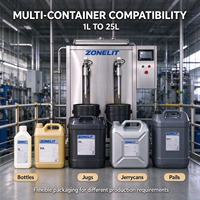 Machine de remplissage mini liquide pour mélange uniforme et chauffage de détergent crémeux, sauces chocolat et pâtes liquides