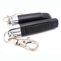 Télécommande de portail à code roulant 4 touches RF 433 MHz avec batterie