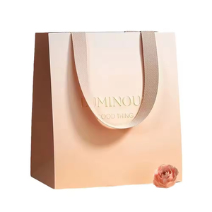 Wholesale Luxury Recyclable Art Paper Gift Packaging Customized Ribbon Handles for Clothing Underwear <b>Socks</b> Brands Crafts Shoes - Product Image 6