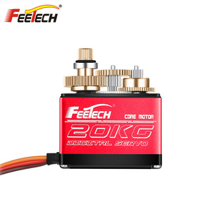เซอร์โวมอเตอร์ดิจิตอล FEETECH FT5320M 20 กก. 180 องศา ° , เกียร์โลหะสำหรับรถ RC ครอว์เลอร์และเครื่องบินรุ่น K129 - Product Image 3