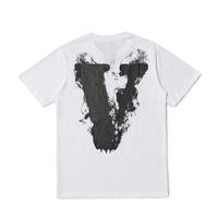 T-shirt respirant unisexe de haute qualité accepter personnaliser essentiel VLONES Designer célèbre marque coton T-shirts pour hommes