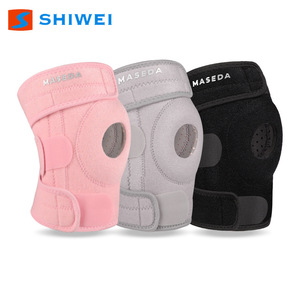 Shiwei <b>Knee</b> <b>Brace</b> Compression <b>Support</b> Unisex For Basketball Running Protection - Product Image 2