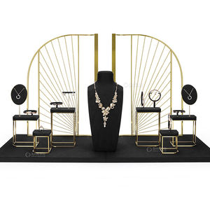 Exhibidores de Joyería Personalizados, Soporte para Anillos, Aretes y Collares, Set de Exhibición de Joyería - Product Image 2