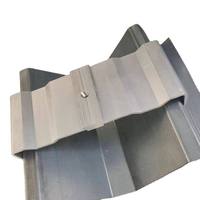 Plaque de support intermédiaire en alliage d'aluminium pour panneaux photovoltaïques, type M, support étanche, rail de guidage, plaque de pression de bord