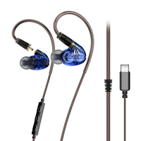 Écouteurs intra-auriculaires sportifs Lafitear LT1 étanches IPX-4 avec double dynamique et basses profondes