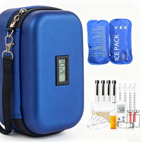 Sac isotherme médical en gros avec affichage de la température, étui de transport portable pour la chaîne du froid, idéal pour le stockage d'insuline et de médicaments