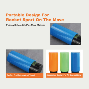 Accessoires de <span class=keywords><strong>padel</strong></span> OEM, boîte de rangement pour balles, pressuriseur professionnel personnalisé pour balles de <span class=keywords><strong>padel</strong></span>/tennis, en plastique ABS - Product Image 3