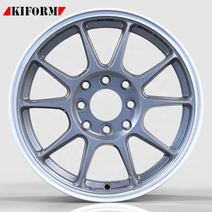 Velg Mobil Sport Alloy Desain Cekung Ringan Berkualitas Tinggi Gaya Baru KF 14 Inci 4 Lubang 4x100 - Product Image 1