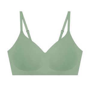 Soutiens-gorge de style coréen pour femmes sans trace mince et doux soutien-gorge push-up à fermeture latérale réglable beau soutien-gorge pour petite poitrine grande - Product Image 5