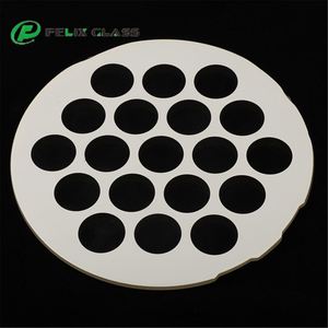 SM-038 Manufacturer Custom Tempered <b>Covering</b> Glass for Outdoor LED Spotlight 2mm-19mm Thickness Eco-Friendly & High Strength - Product Image 1