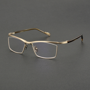Monture optique en titane pur CS-JN663 <span class=keywords><strong>Lunettes</strong></span> de bonne qualité pour hommes et femmes Montures de <span class=keywords><strong>lunettes</strong></span> Titan - Product Image 2