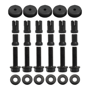 ชุดสกรูขยาย 2205114 2205116 32 ชิ้น สำหรับ Polaris RZR XP14 22 ชุดซ่อมกันชนหน้า อะไหล่เปลี่ยนกันชนเหล็กสำหรับมอเตอร์ไซค์ - Product Image 1