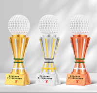 2025 Résine Événement Sportif Mondial Populaire Grande Taille 60cm Football Basketball Trophée Logo Personnalisé Football Trophées Médaille Prix Coupe