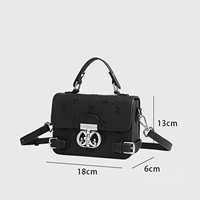 Sac bandoulière de luxe vintage 2027 de haute qualité OEM ODM à faible MOQ, nouveau sac fourre-tout tendance avec fermeture à cadenas pour femme