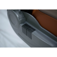 Nouveau siège passager pour mini-bus avec ceinture de sécurité à 3 points, dossier double inclinable, charge USB pour navette