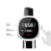 Vente en gros usine : Appareil de cuisson sous vide WIFI, marmite à cuisson lente et cuisson sous vide domestique à basse température